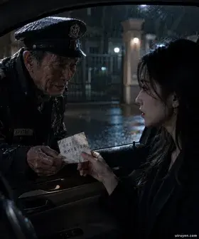 214 Bác bảo vệ lén nhét cho tôi một tờ giấy