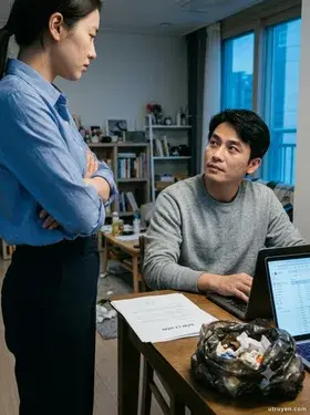 Ba hôm trước, tôi nhờ Lục Trầm xuống nhà thì tiện tay đem túi rác đi vứ
