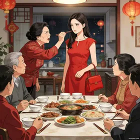 Bàn Cơm Giao Thừa Không Có Phần Tôi