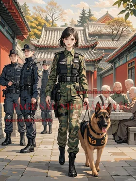 Bobo, Chó Anh Hùng Nhân Dân Hạng Nhất