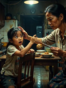 Búp Bê Dụ Ăn Của Mẹ