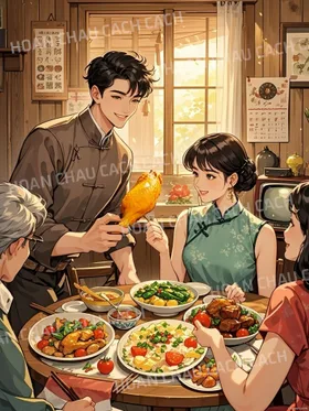 Chia Tay Vì Một Cái Đùi Gà