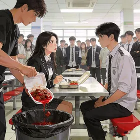 Chiếc Ô Màu Vàng Nghiêng Về Người Khác