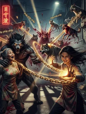 Cô Gái Muốn Gả Cho Chó Đen
