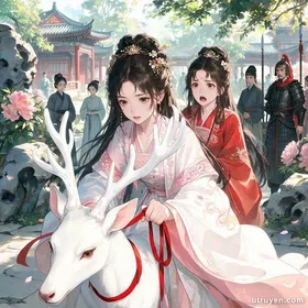 Con Hươu Trắng Trong Lộc Minh Yến