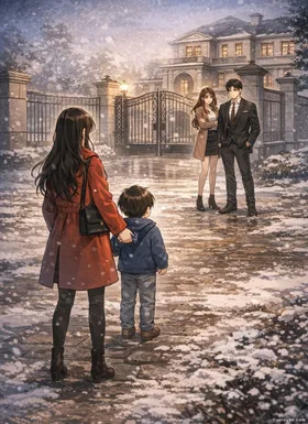 ĐỨA TRẺ TRƯỚC CỔNG BIỆT THỰ