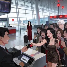 Hoa Khôi Dùng Thẻ Đen Của Tôi Đặt Vé Hạng Nhất