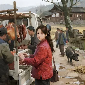 Làng thịt hun khói