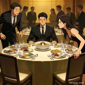 Liên Hoan Công Ty, Tôi Nhìn Vợ Gắp Thức Ăn Cho Trợ Lý Nam