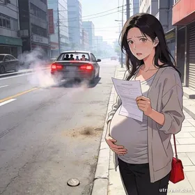 Mang Thai Năm Tháng Bị Chồng Bỏ Lại Bên Lề Đường