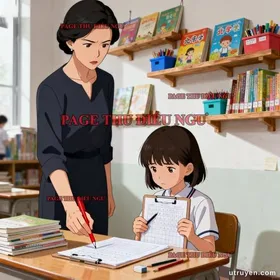 Mẹ ơi, con không muốn làm bài nữa