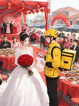 Ngày Cưới Anh Thuê Shipper Cưới Thay