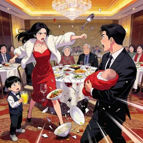 Ngày Đầy Tháng Con, Tôi Hất Tung Cả Bàn Tiệc