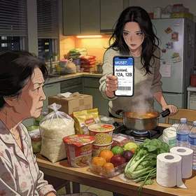 Ngày phong tỏa, anh ta bỏ trốn cùng người tình trong mộng