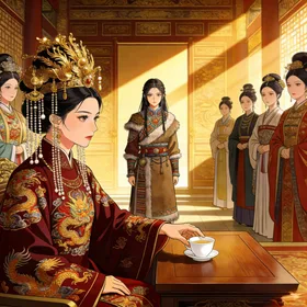 Ngày Ta Nhìn Thấy Đạn Mạc Trong Hậu Cung