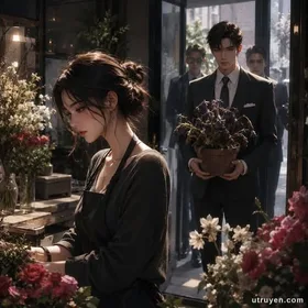 Người bán hoa dưới gầm cầu