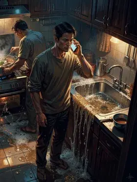 Ống Thoát Nước Bị Tắc