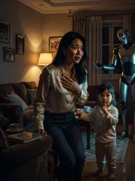 Robot Quản Gia Biết Khóc