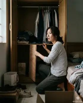 Sau Tấm Ván Ngăn, Là Một Gia Đình Khác