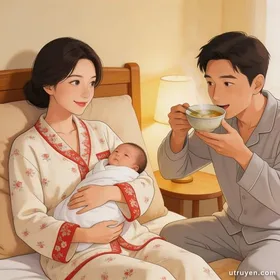 Tám Bát Canh Đen Ngày Ở Cữ