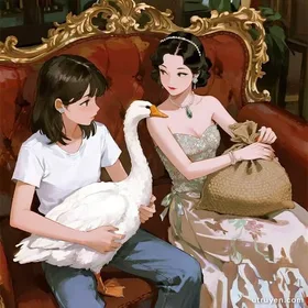 Thiên Kim Thật Và Con Ngỗng Chiến Thần