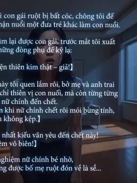 Thiên Kim Thật Và Người Mẹ Không Thỏa Hiệp