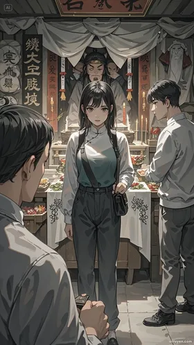 Tiệm Bán Đồ Tang Lễ Của Bà