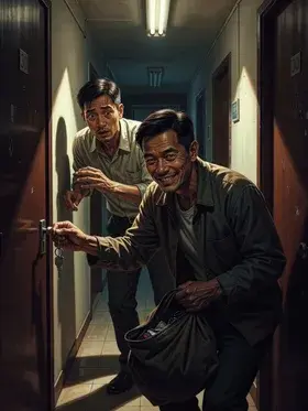 Tôi Kéo Cửa Ba Mươi Lần, Hàng Xóm Thì Khóc Thét