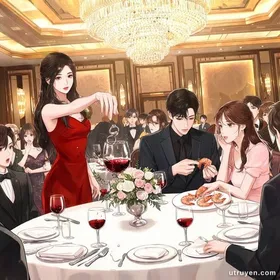 Trong Tiệc Đính Hôn, Anh Bóc Tôm Cho Người Khác