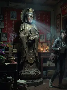 Tượng Quan Âm Biết Nói