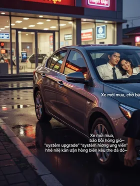 Vừa Nhận Xe, Cả Thành Phố Biết Tên Tôi
